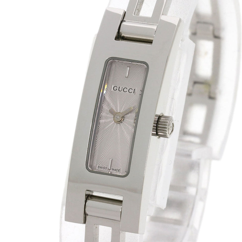 Gucci Watches Quartz Stainless Steel , Stainless Steel Silver 3900L Silver dial Women