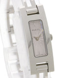 Gucci Watches Quartz Stainless Steel , Stainless Steel Silver 3900L Silver dial Women