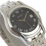 Gucci Watches Quartz 5500M Stainless Steel black black dial mens