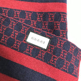 Gucci Scarf wool Red GG Women