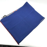 Gucci Scarf 525559 wool blue logo Women