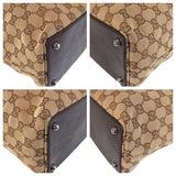 Gucci Tote Bag 120336 GG canvas Beige brown