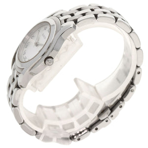 Gucci Watches Quartz 5500L Stainless Steel Silver Round face Silver dial