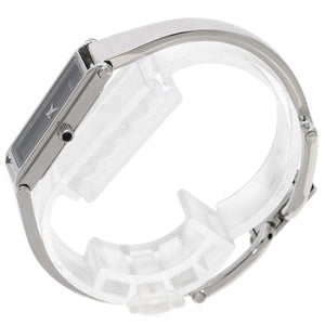 Gucci Watches Quartz Stainless Steel , Stainless Steel Silver 1500L black dial Women
