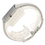 Gucci Watches Quartz 1500L Stainless Steel , Stainless Steel Silver Square face Silver dial Women