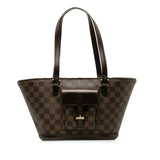 Louis Vuitton Louis Vuitton Damière Shoulder Bag PVC/Leather Brown