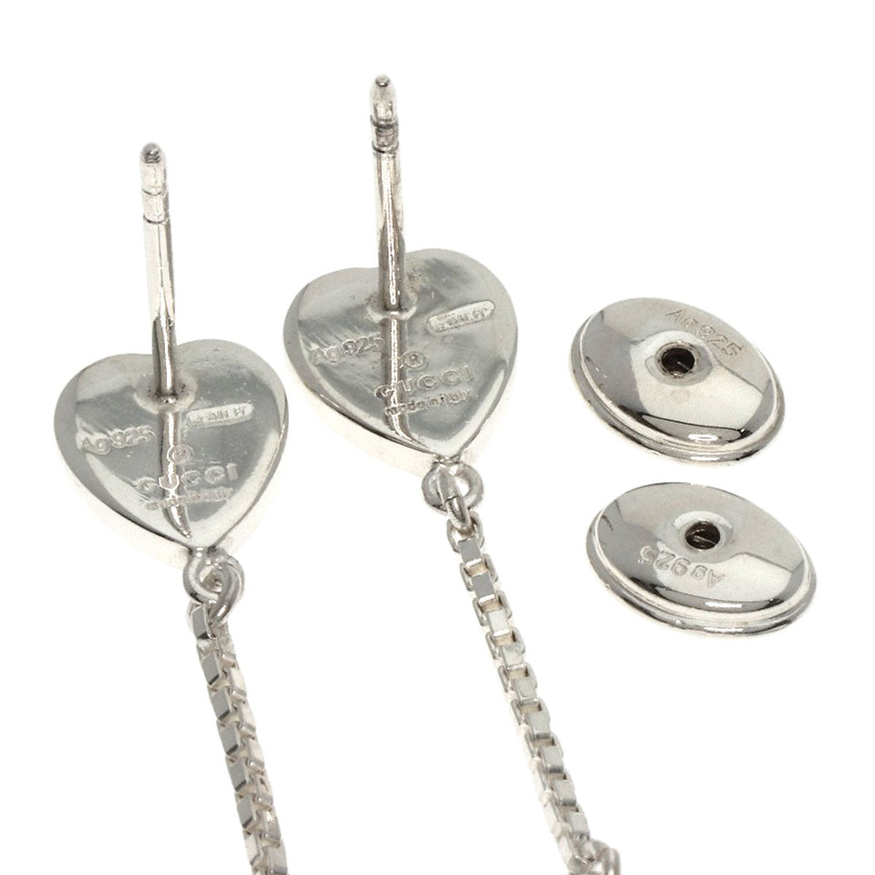 Gucci Pierce SV Silver logo drop