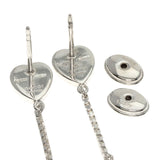 Gucci Pierce SV Silver logo drop