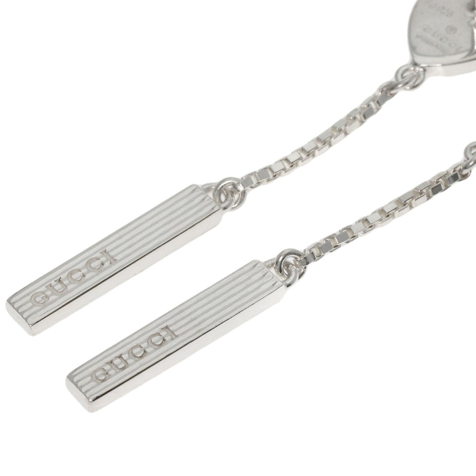 Gucci Pierce SV Silver logo drop