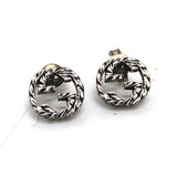 Gucci Pierce AG925 Silver Interlocking G