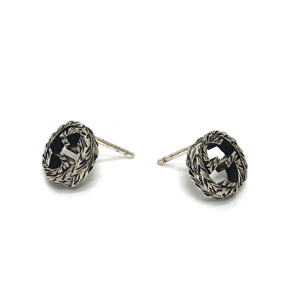 Gucci Pierce AG925 Silver Interlocking G