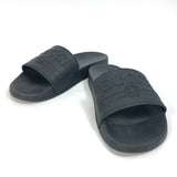Gucci Sandals 522887 rubber black logo slide Women 7