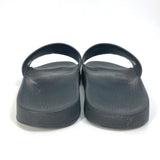 Gucci Sandals 522887 rubber black logo slide Women 7