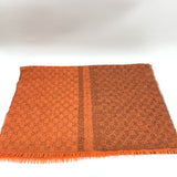 Gucci Stall 24368 Wool / cashmere Orange GG pattern