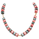 Gucci Luxury Balenciaga Trending 2025 Hacker Project Symbols Cubes Short Necklace