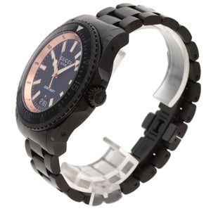 Gucci Watches Quartz YA136.2 Stainless Steel black Dive black dial