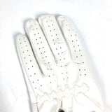 Gucci gloves leather white For left hand Golf Gloves Women 8