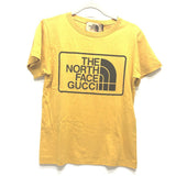 Gucci Short sleeve T-shirt 616036 cotton yellow The north face collaboration THE NORTH FACE Collaboration Women XS