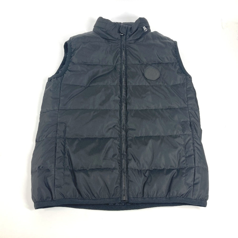 Gucci Down vest 429855 Nylon black outer logo Women 38