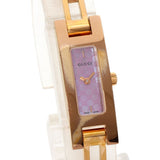 Gucci Watches Quartz PGP , PGP gold 3900L Pink shell dial Women
