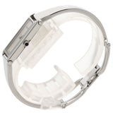 Gucci Watches Quartz 1500L Stainless Steel , Stainless Steel Silver Square face Silver dial Women