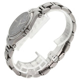Gucci Watches Quartz 9040M Stainless Steel Silver Double G black dial