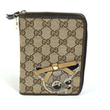 Gucci Notebook cover 233152 GG canvas / leather Brown GG Gutchori Chihuahua Women
