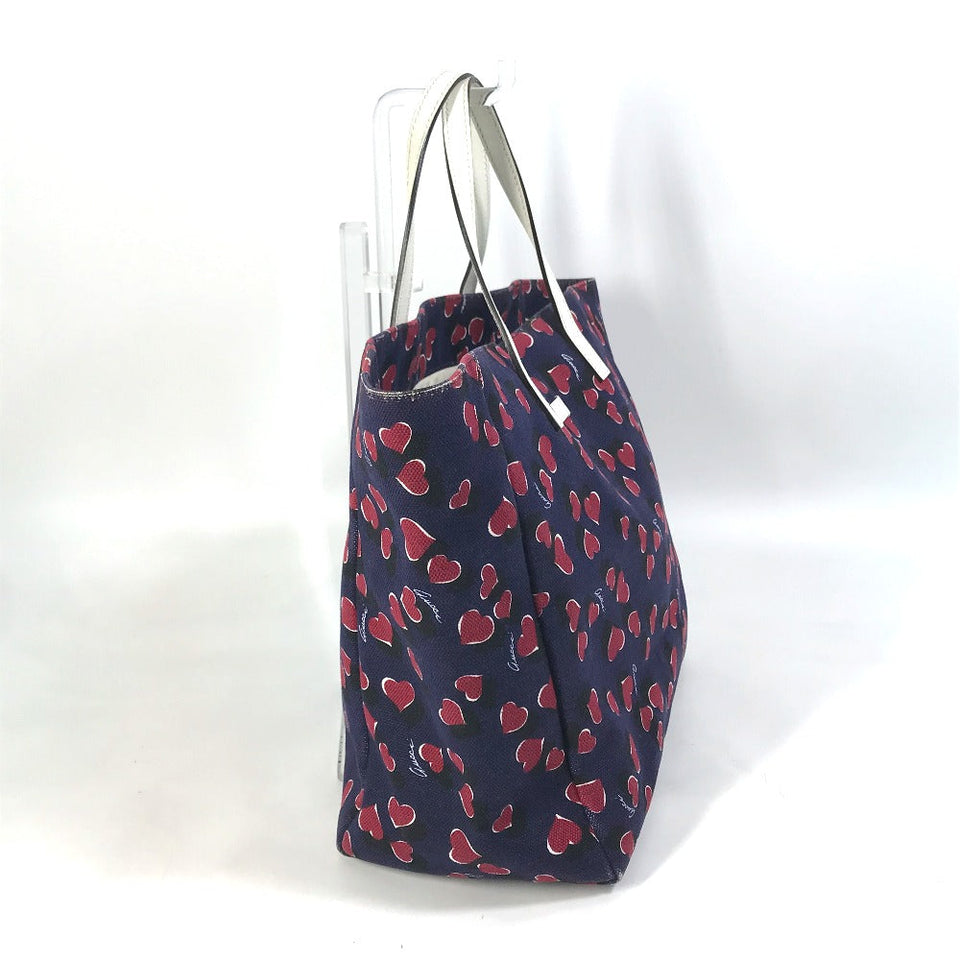 Gucci Tote Bag 282439 Canvas, Leather pink heart Women