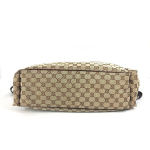 Gucci Shoulder Bag 123326 GG canvas / leather beige GG Mother's Bag Women