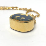 Gucci Necklace Gold Plated gold GG Perfume Bottle
