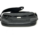 Gucci Waist bag 336672 Nylon / leather black GG nylon mens