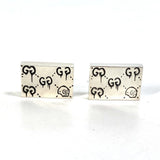 Gucci cuffs 457224 SV925 Silver ghost mens