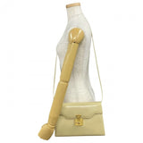 Gucci Shoulder Bag Calfskin, Leather white Ready lock Women