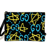 Gucci Shoulder Bag 429004 leather black ghost