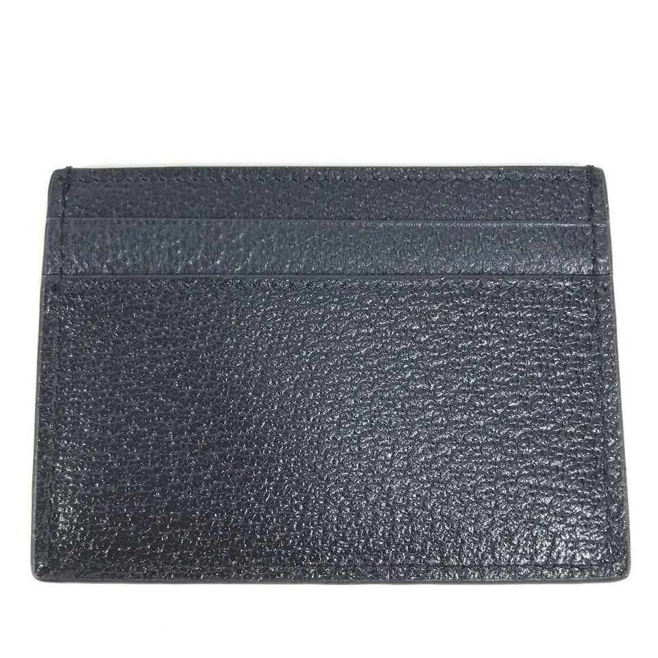 Gucci Card Case 700469 leather black Horsebit Playing Cards Set unisex(Unisex)