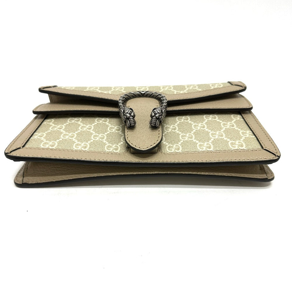 Gucci Shoulder Bag 499623 GG Supreme Canvas beige GG Dionysus
