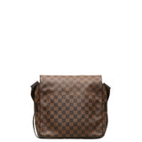 Louis Vuitton Louis Vuitton Damière Shoulder Bag PVC/Leather Brown