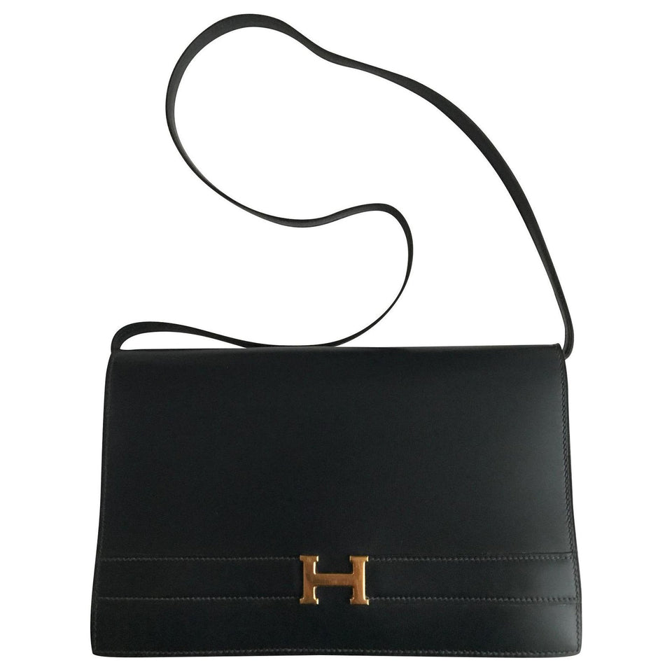 Hermes Lydie Annie Leather Satchel