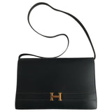 Hermes Lydie Annie Leather Satchel