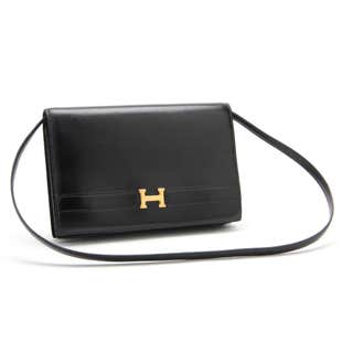 Hermes Lydie Annie Leather Satchel