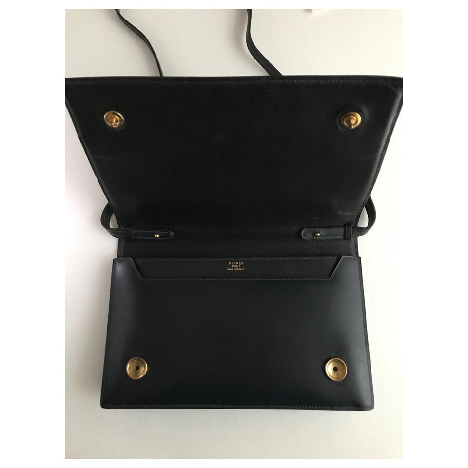 Hermes Lydie Annie Leather Satchel