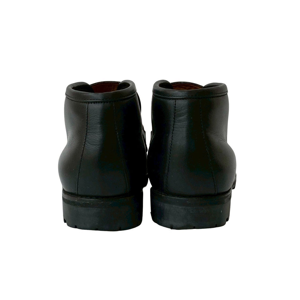 Gucci boots leather black 36