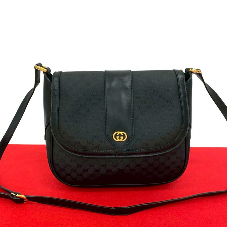 Gucci Shoulder Bag leather black