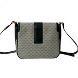 Gucci Shoulder Bag leather Navy
