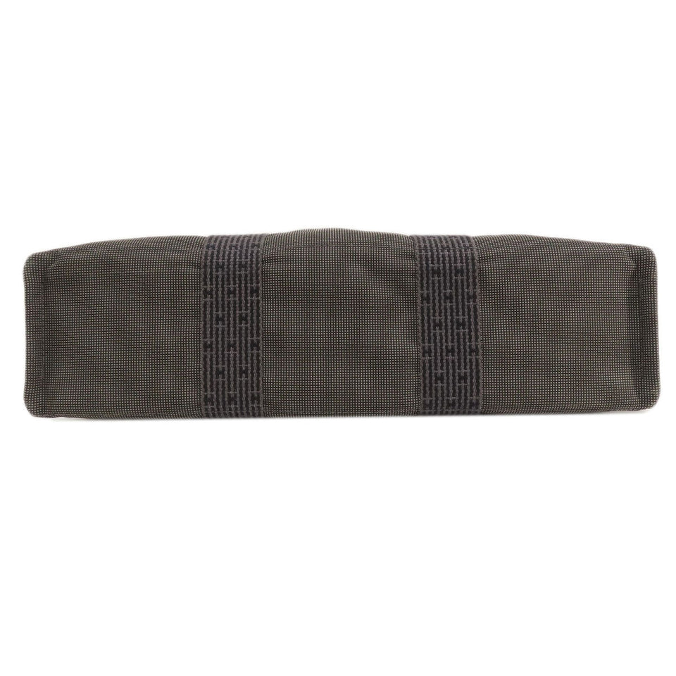 Hermes Tote Bag canvas gray Her LineMM Women(Unisex)