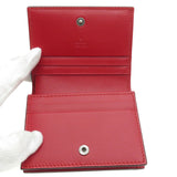 Gucci Bifold Wallet 465859 Calfskin Red chinese new year