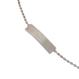 Gucci bracelet SV Silver Ball Chain logo