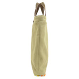 Hermes Handbag Cotton, Silk Brown Petit Ash Tote Women
