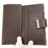 Gucci Long Wallet Purse 212089 canvas Brown GG