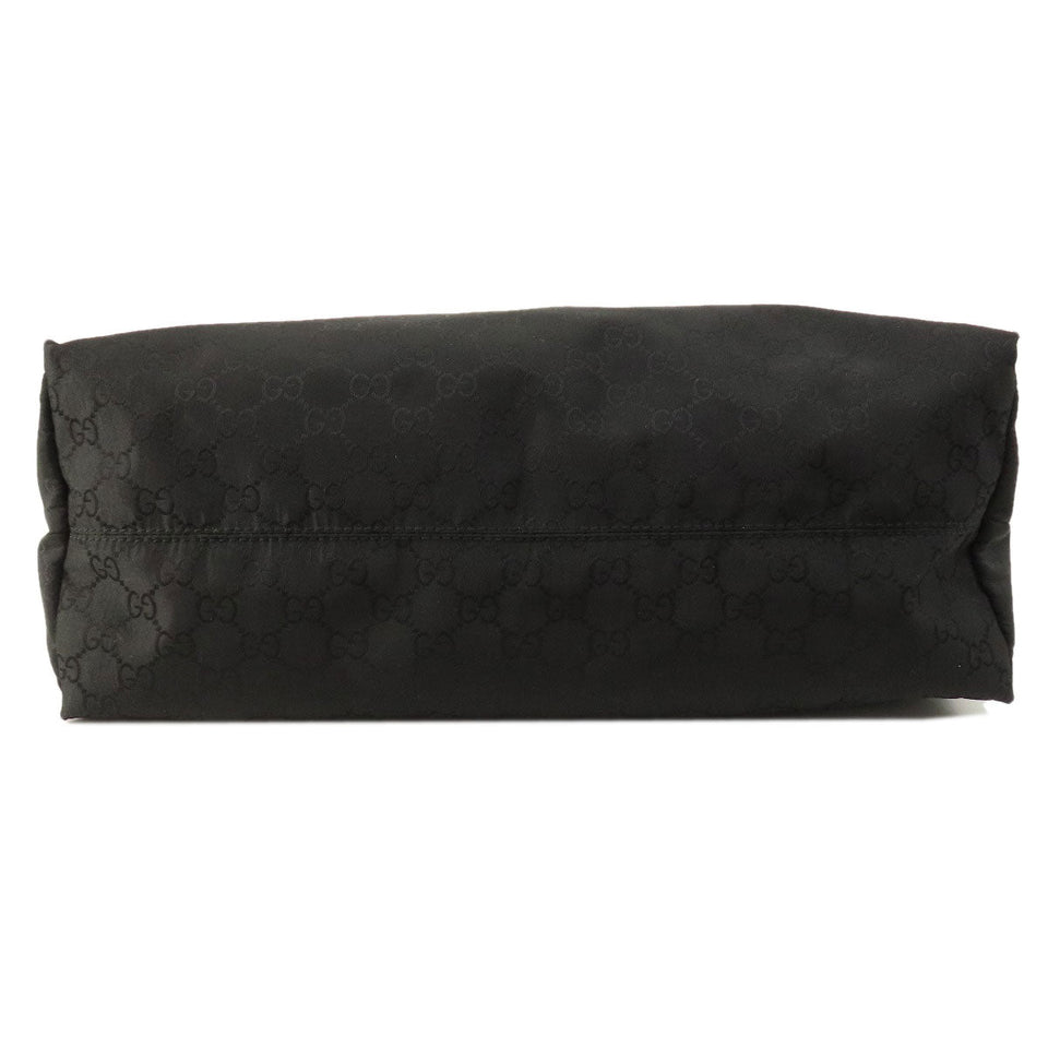 Gucci Tote Bag 449177 Nylon black GG outlet